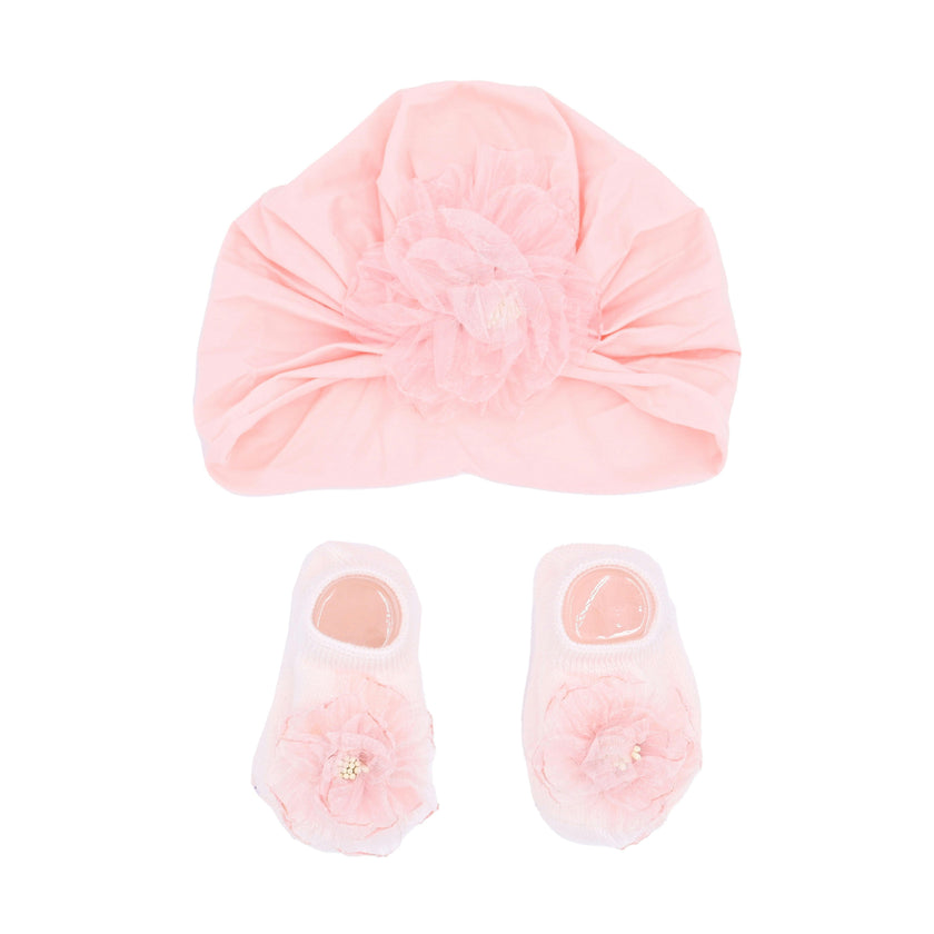 Bow & Bloom Baby Hat Gift Set