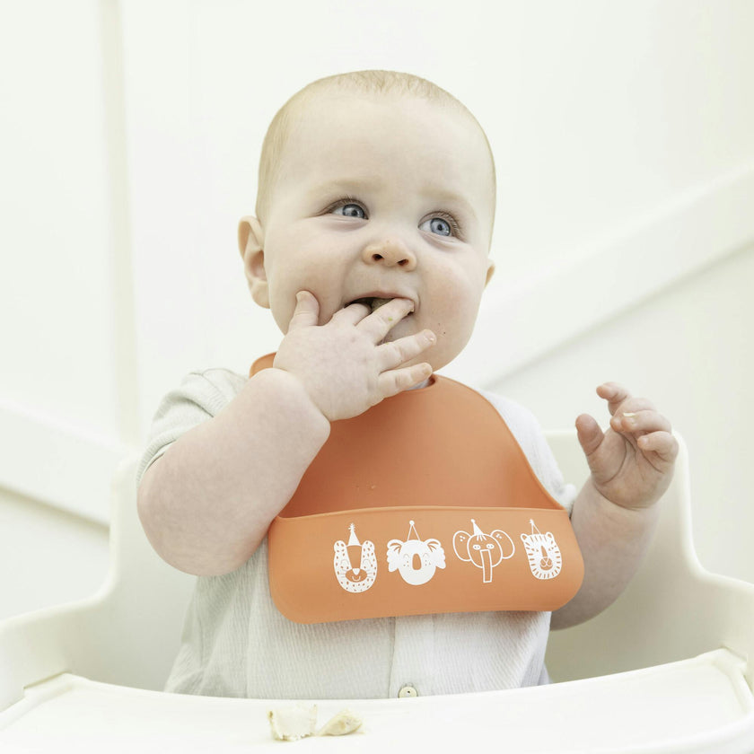 Party Animals Little Bites Narrow Bib