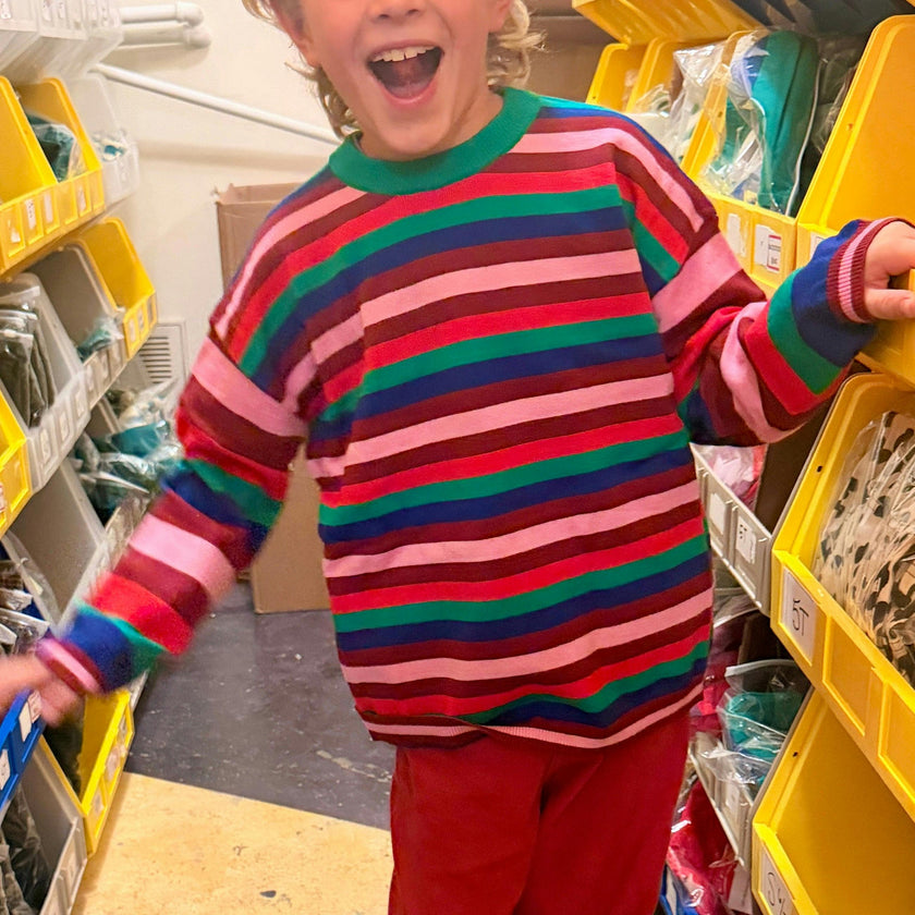 Rainbow Stripe Sweater