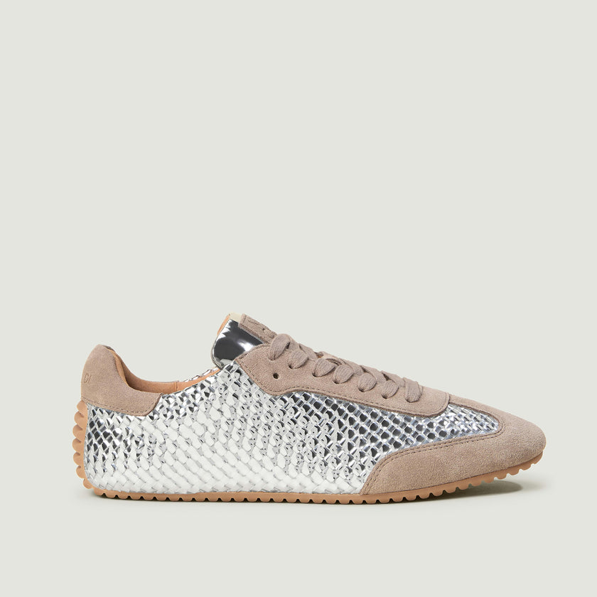 Milan Sneaker Metallic | Silver