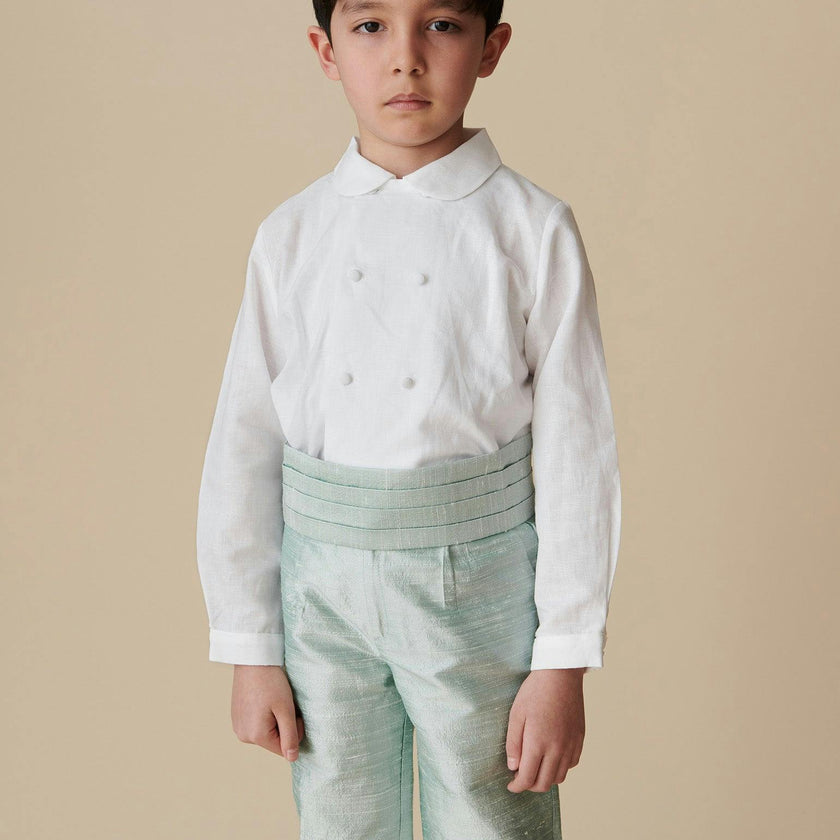 Sage Green Lupino Silk Boy Knickerbocker