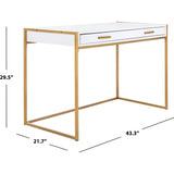 Elodie 1 Drawer Desk
