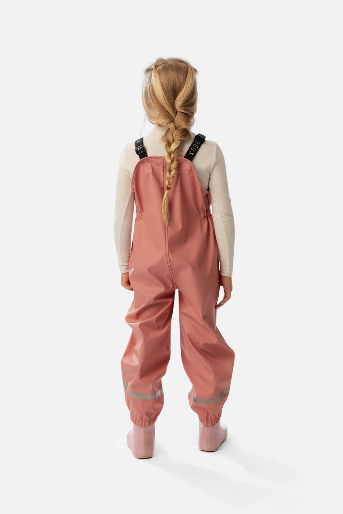 Rain Overalls Pink