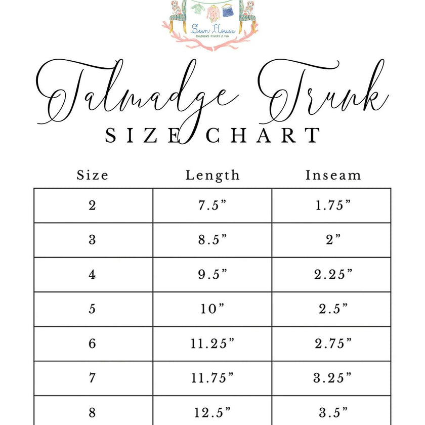 Talmadge Trunk in Apple Check