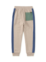 Colorblock Stripe-Out Joggers, Mist