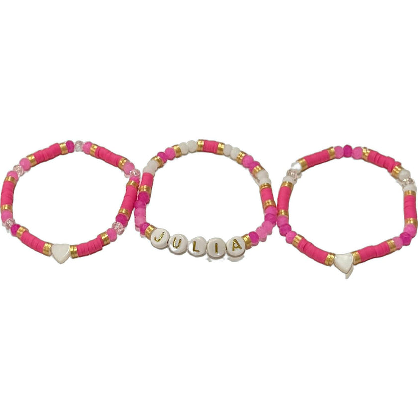Julia Monogrammed Bracelet Set