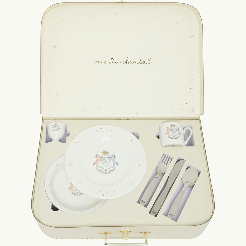 Crest Collection Breakfast Suitcase Set