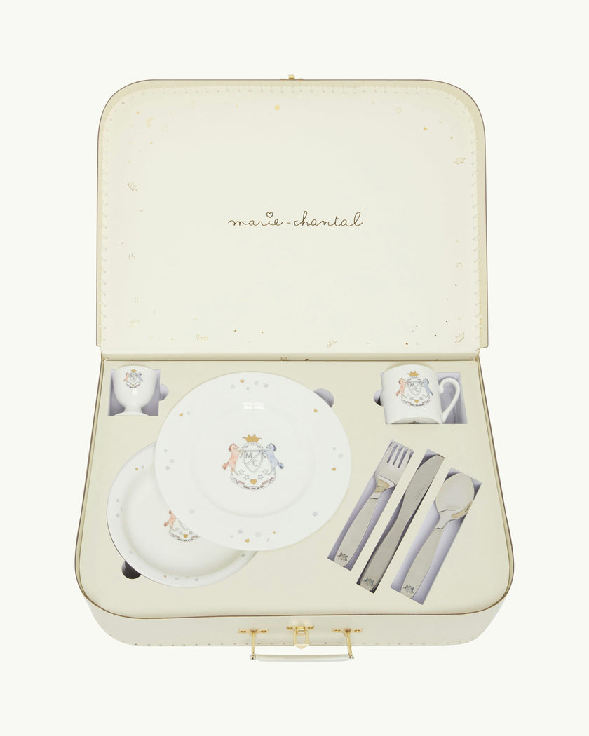 Crest Collection Breakfast Suitcase Set