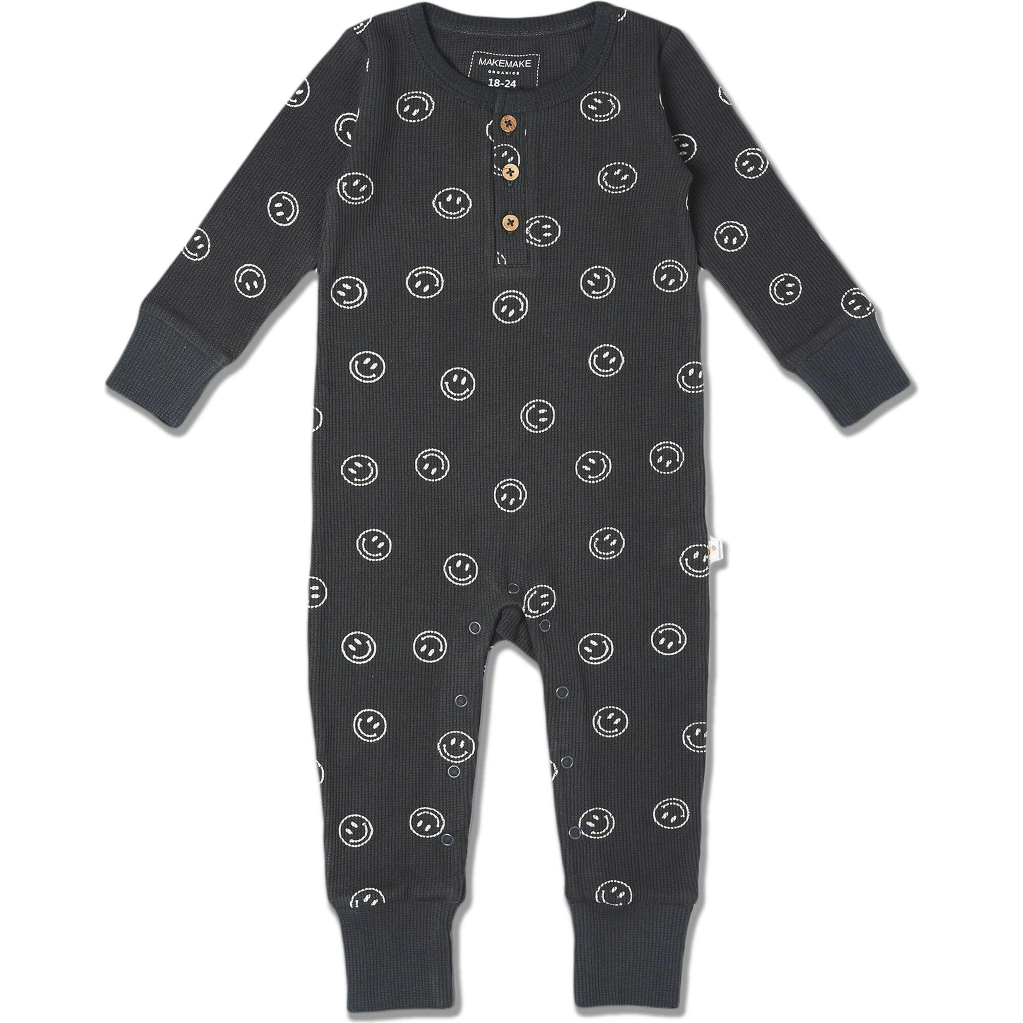 Organic Button Romper