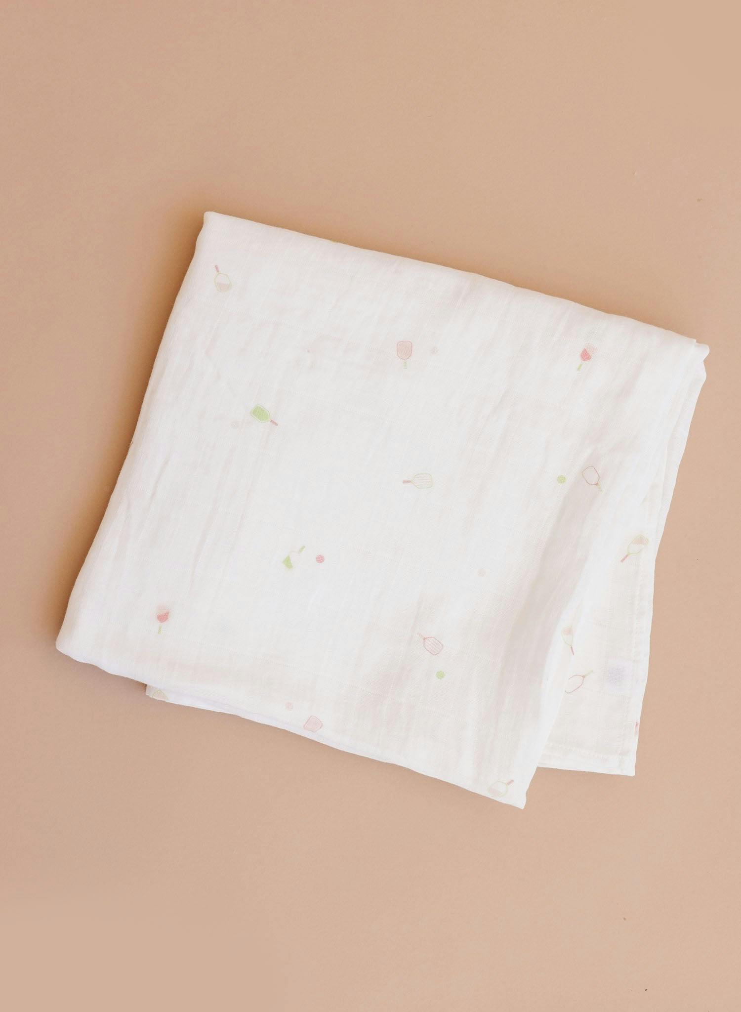 Organic Muslin Swaddle Set - Green