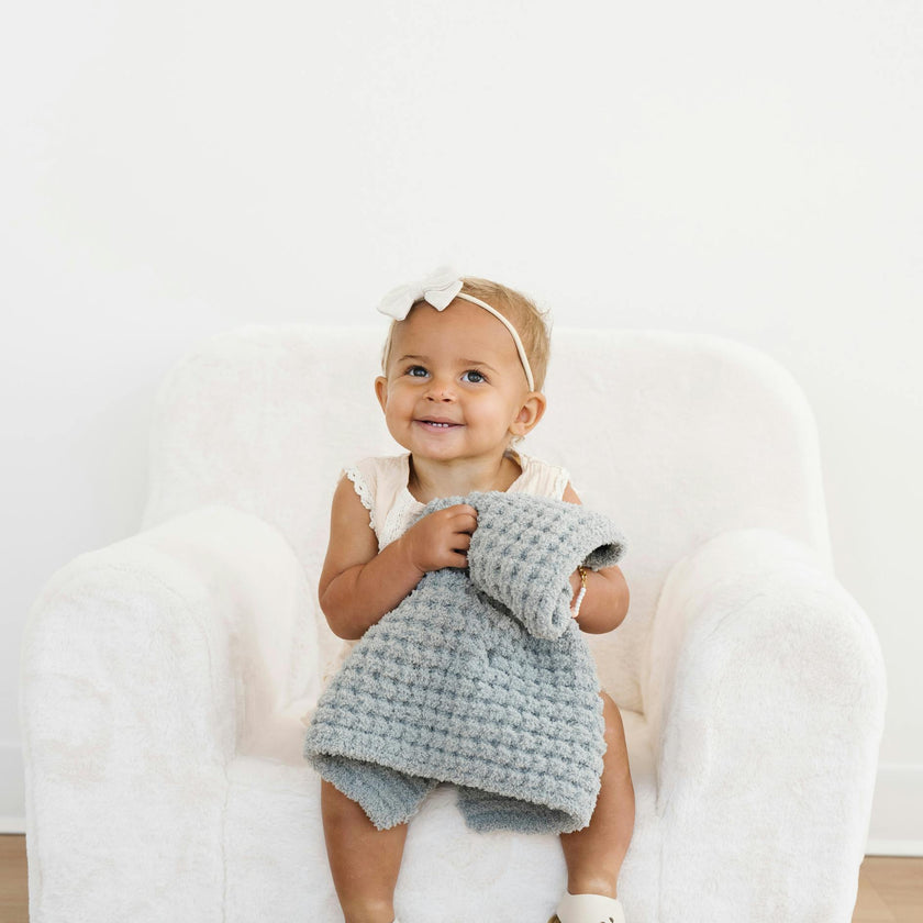 WAFFLE KNIT MINI BLANKETS