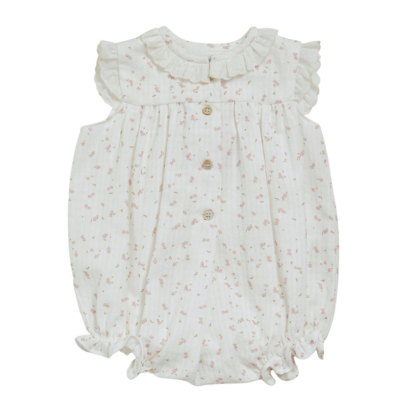 Arabelle Romper Jacquard Pink