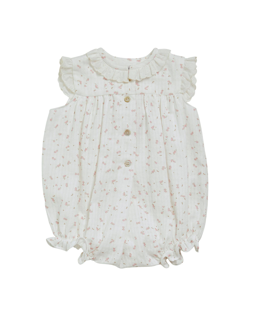 Arabelle Romper Jacquard Pink