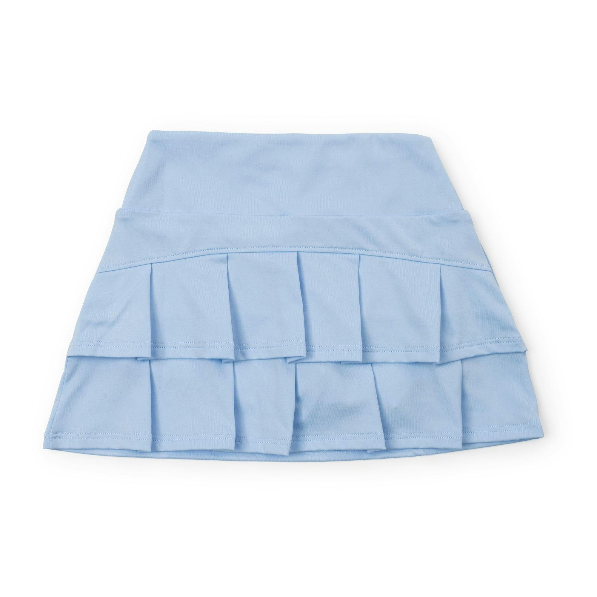 Margot Girls' Performance Skirt by LH Sport Light Blue