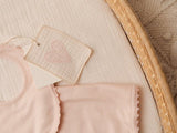 Bib/Mittens/Burp Cloth Set