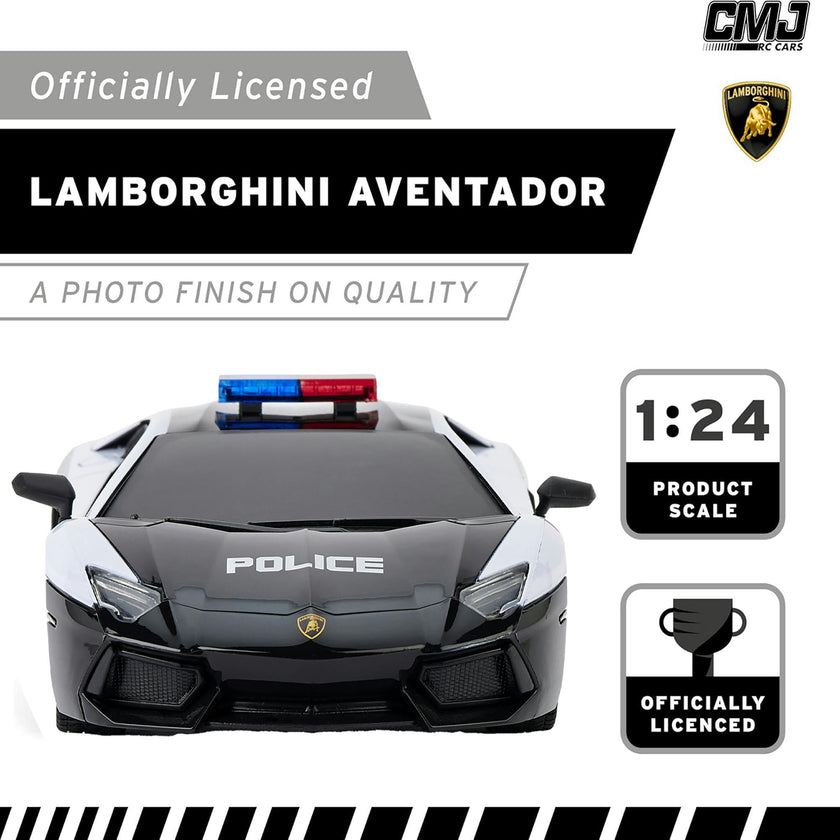 CMJ RC Car: Lamborghini Aventador LP700-4 - Police Car