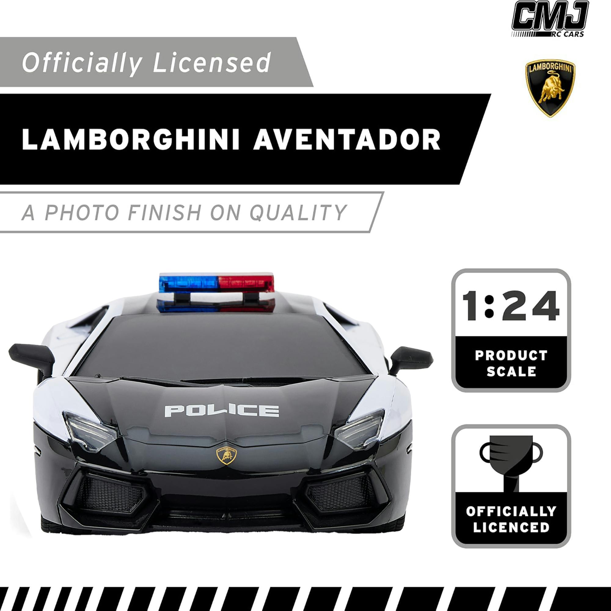 CMJ RC Car: Lamborghini Aventador LP700-4 - Police Car