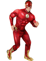 Men's The Flash Movie Flash Muscle Chest Costume - Deluxe
