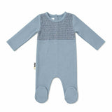 Boys Smocked Footie