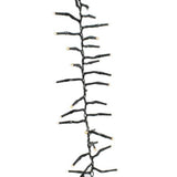 CUL 1000-Light 33-Foot Cluster Garland with Warm White 3MM LED Bulbs