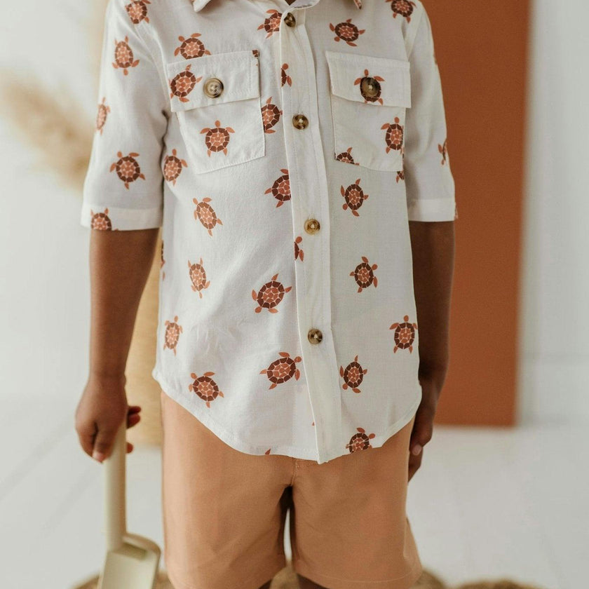 Boy's Dressy Shorts Sunset