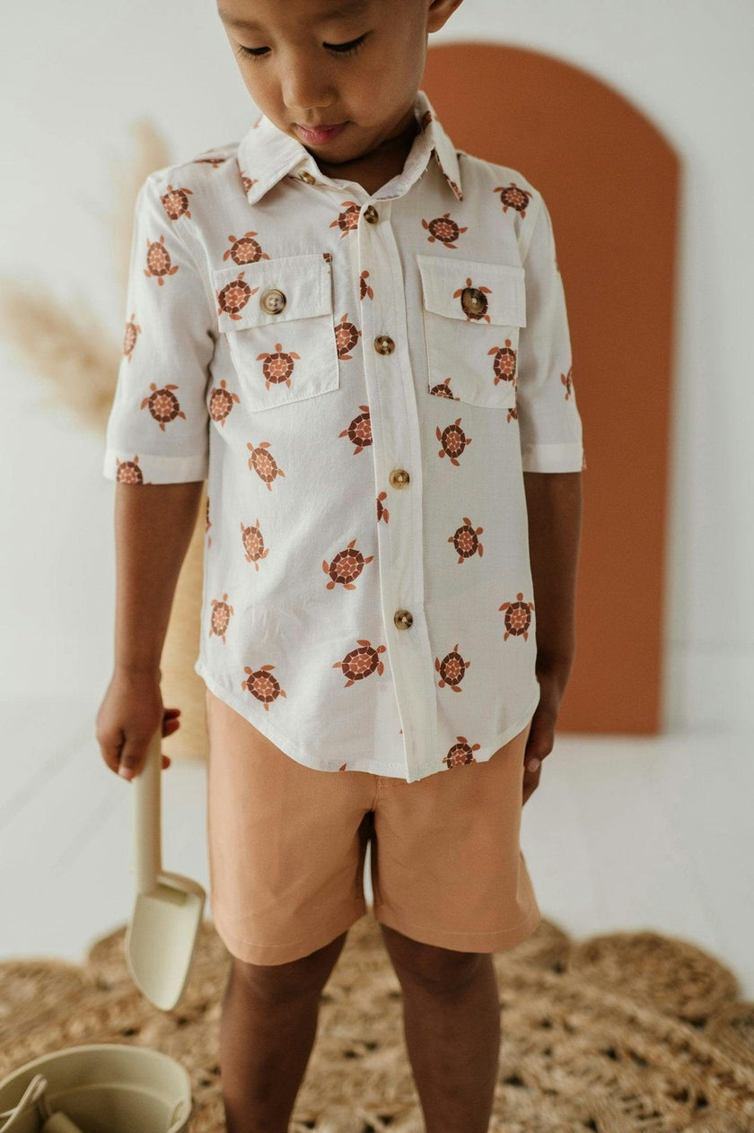 Boy's Dressy Shorts Sunset
