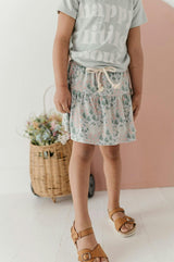 Girl's Short Sleeve Tee in Happy Little Soul