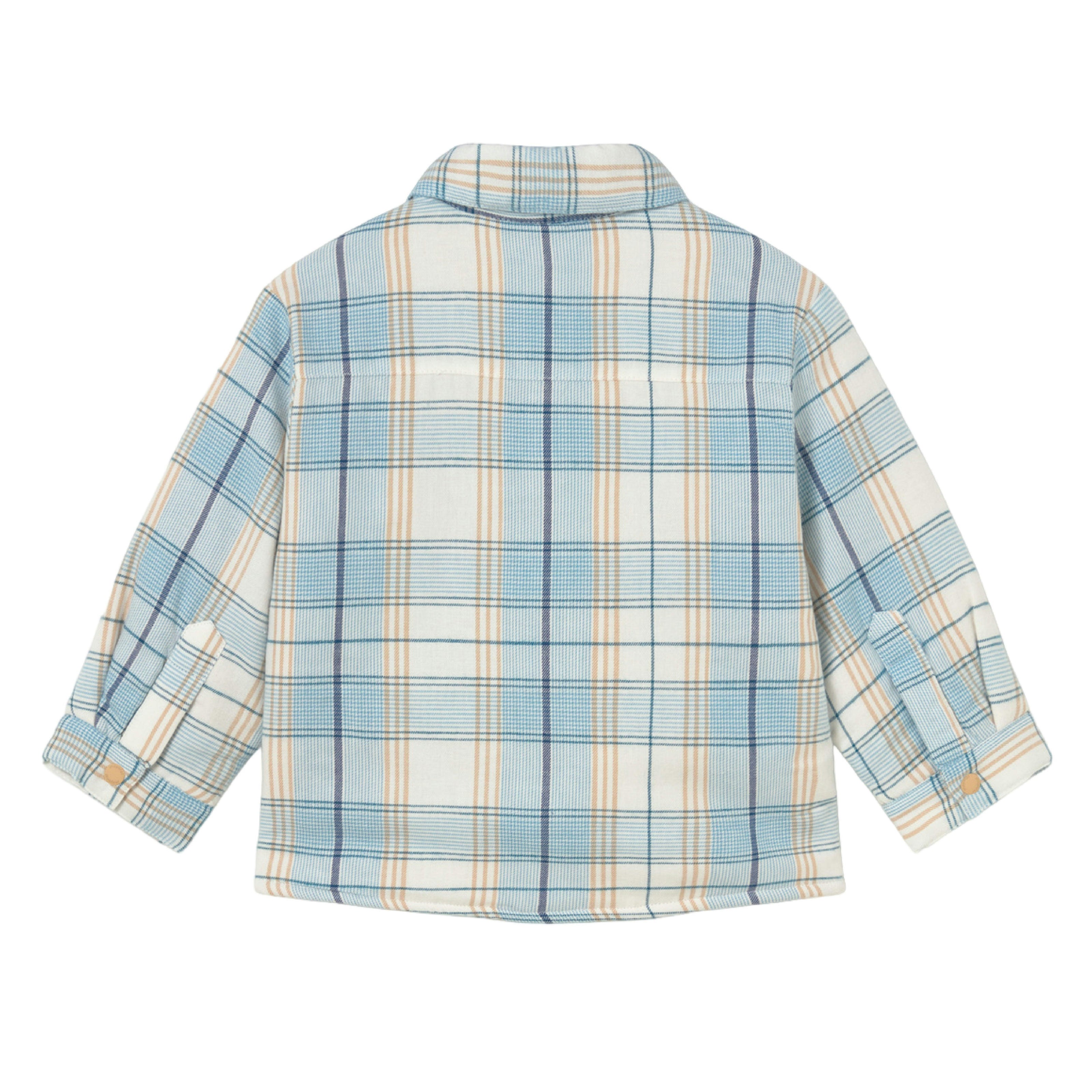 Blue Checked Overshirt