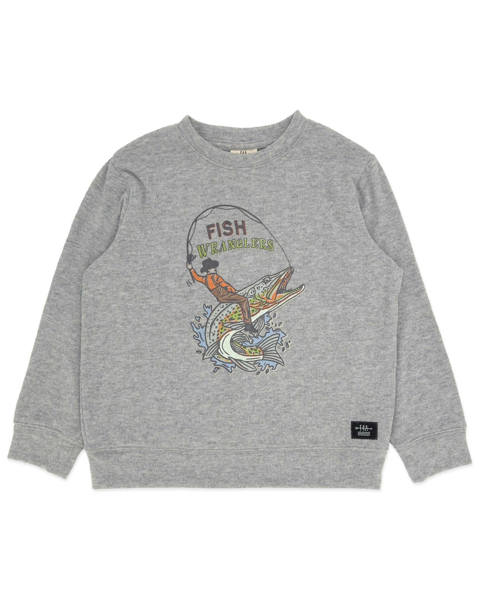 Fish Wrangler Hacci Pullover - Sage