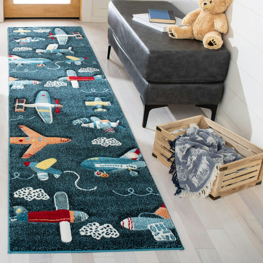 Carousel Kids Charlie Rug, Navy