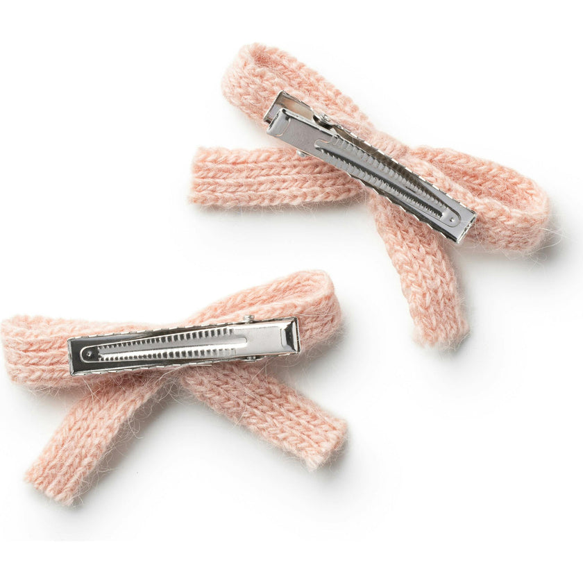 Avery Ribbed Knit Double Clip Set