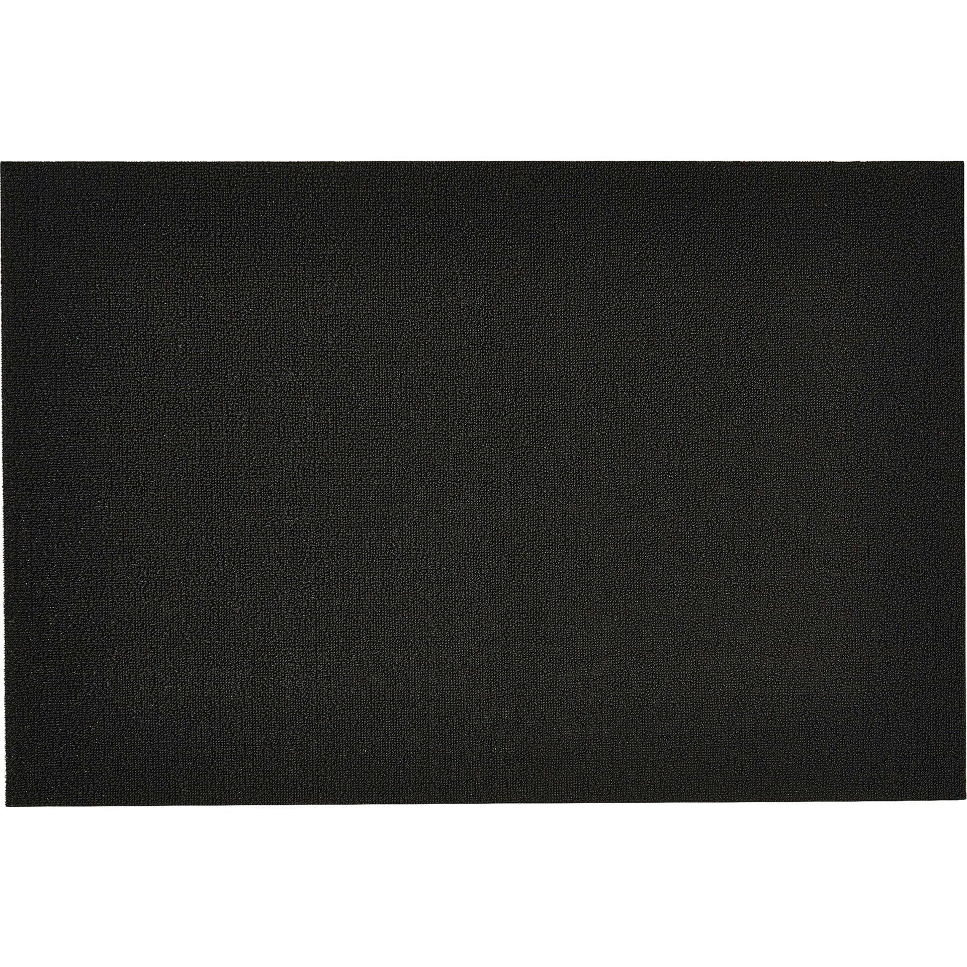 Solid Floor Mat, Black