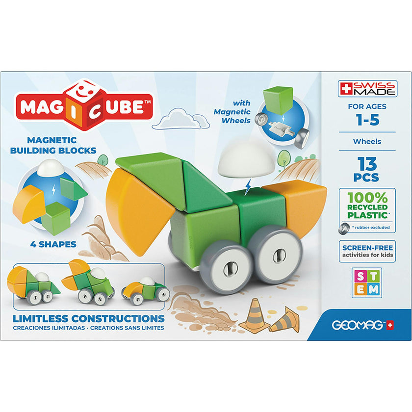 Magicubes Shapes Recycled, 13 Pieces - 1-5Y