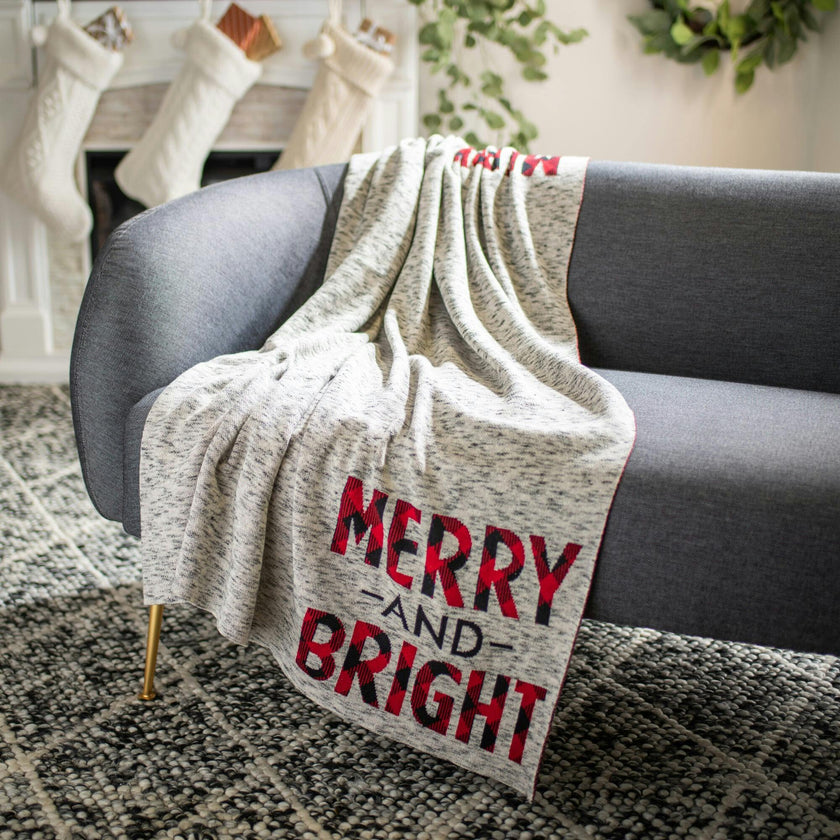 Merry And Bright Throw