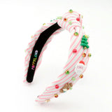 Santa Stripe Headband