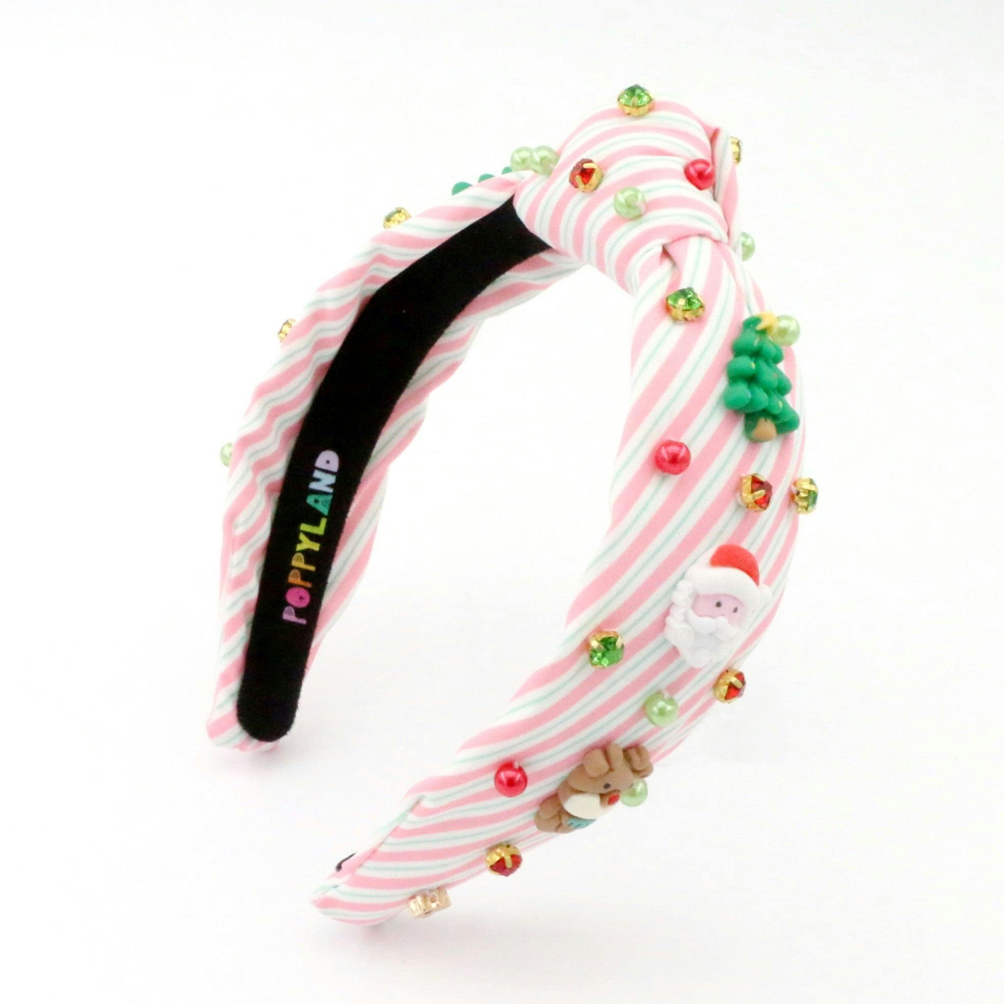 Santa Stripe Headband
