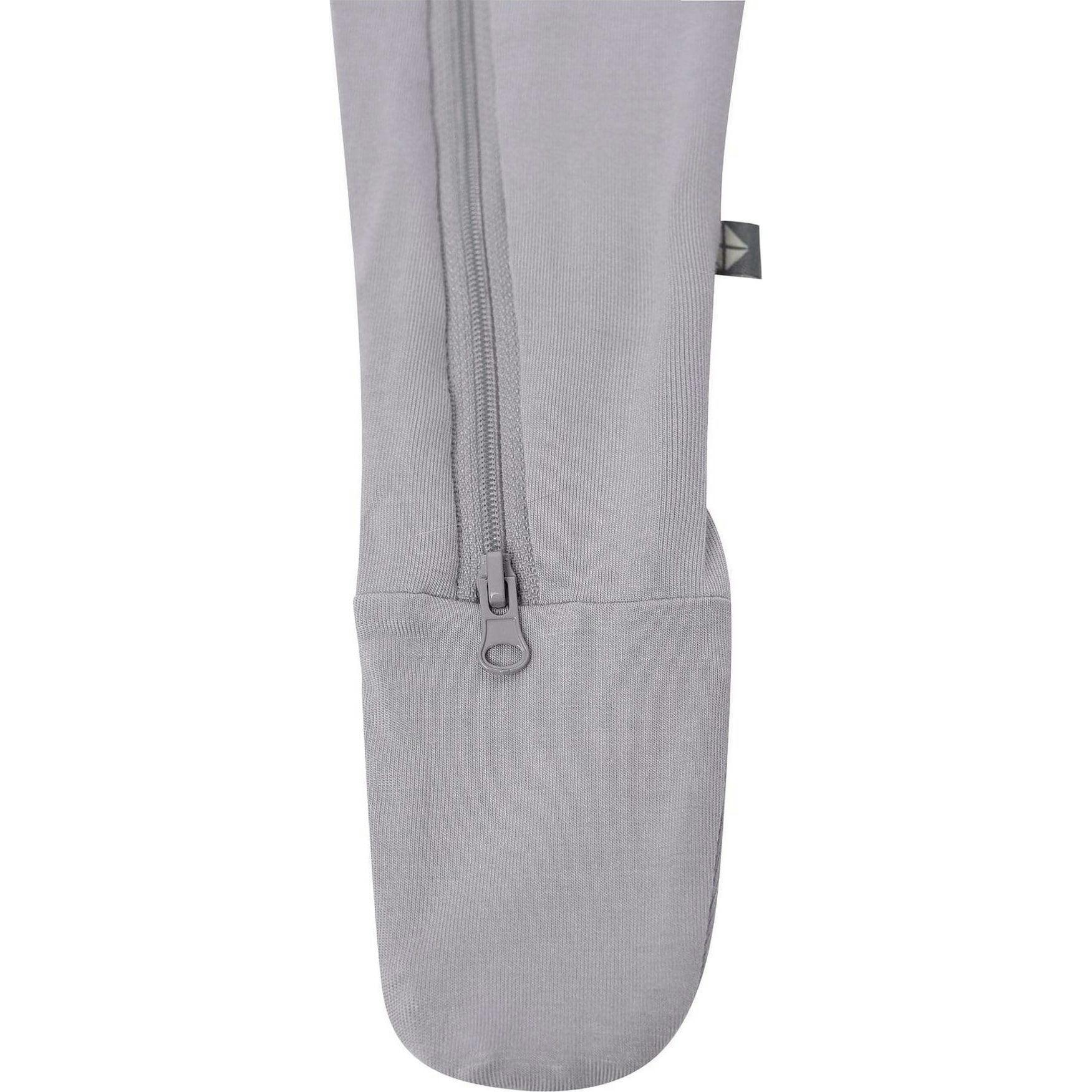 Zippered Footie, Black
