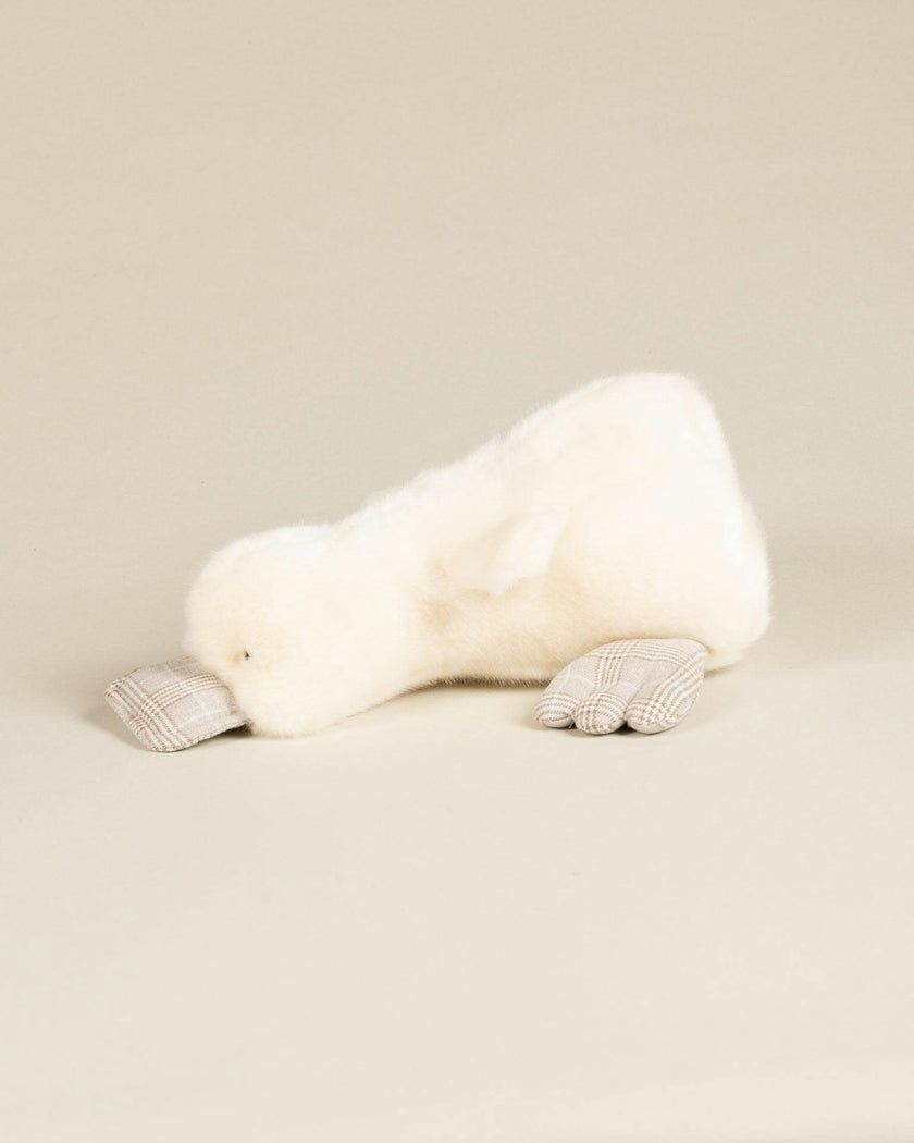 Aglae the Duck | Beige | Scottish Print