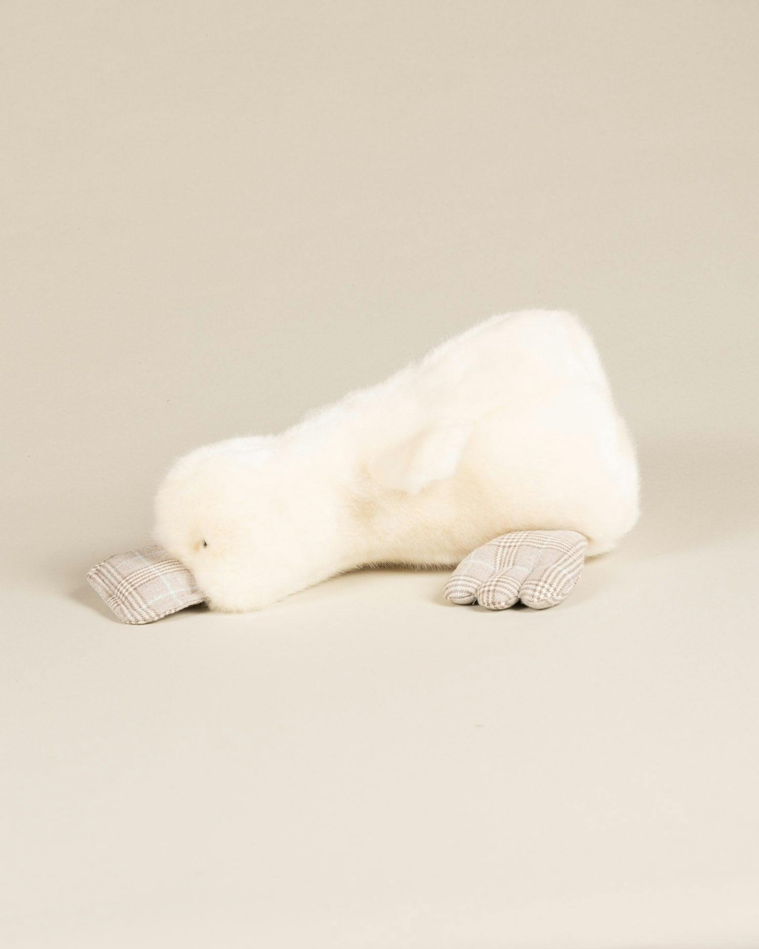 Aglae the Duck | Beige | Scottish Print