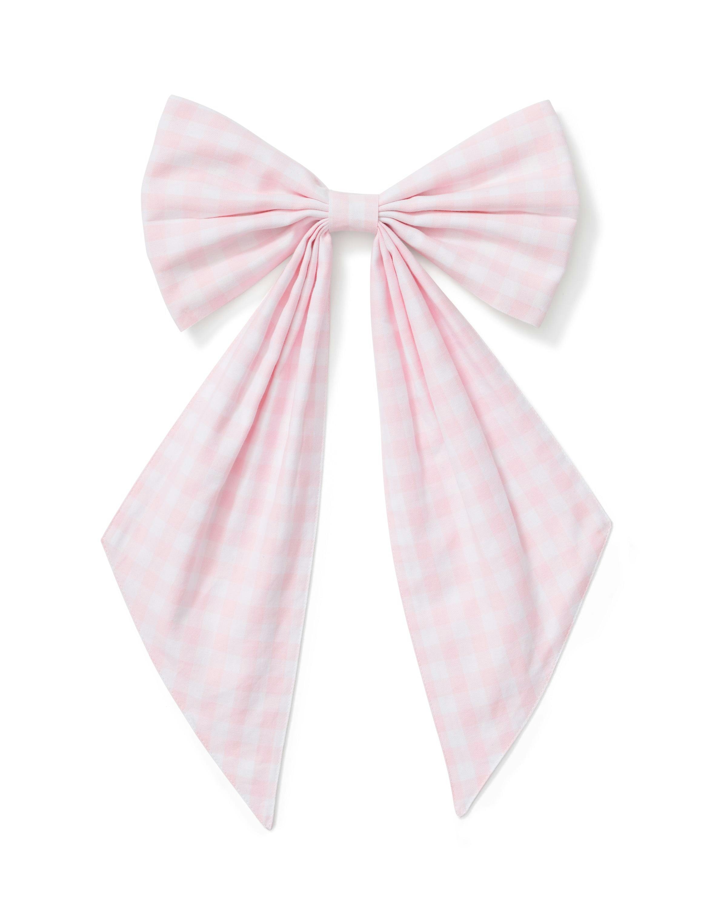 Wreath Bow in Pink Gingham