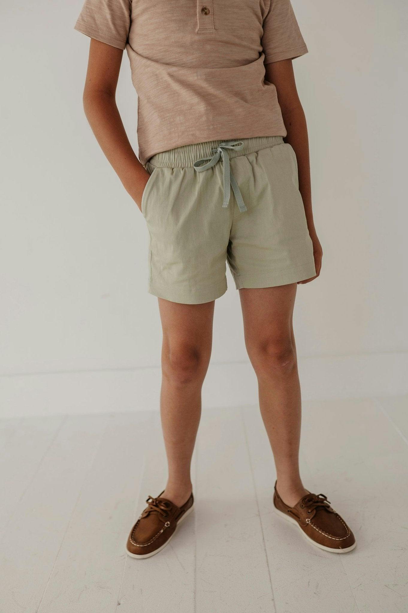 Boy's Twill Beach Shorts