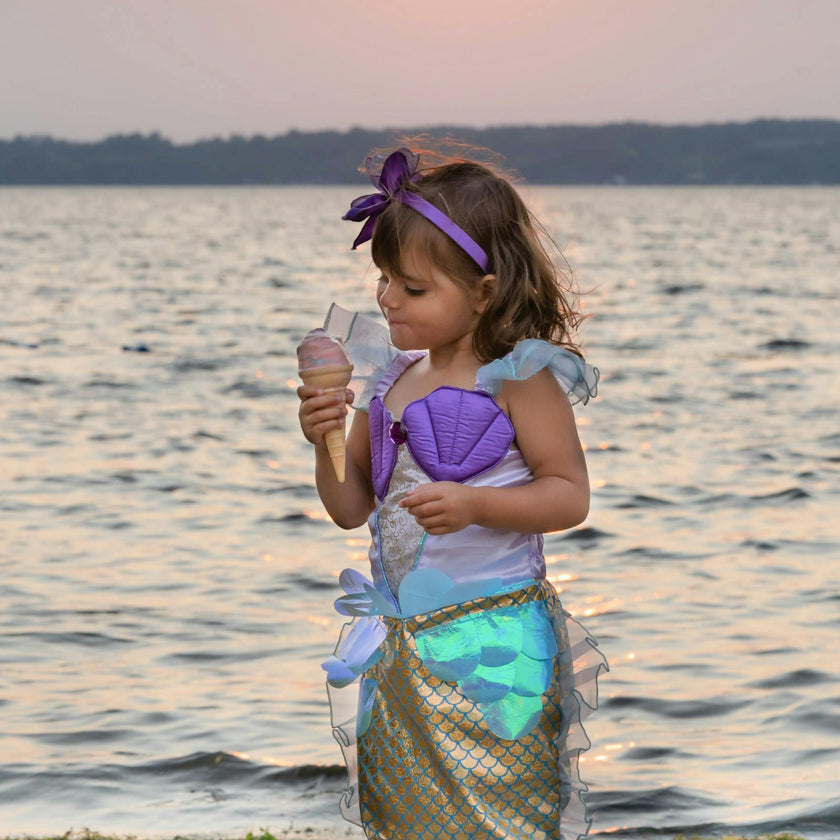 Lilac Mermaid Dress