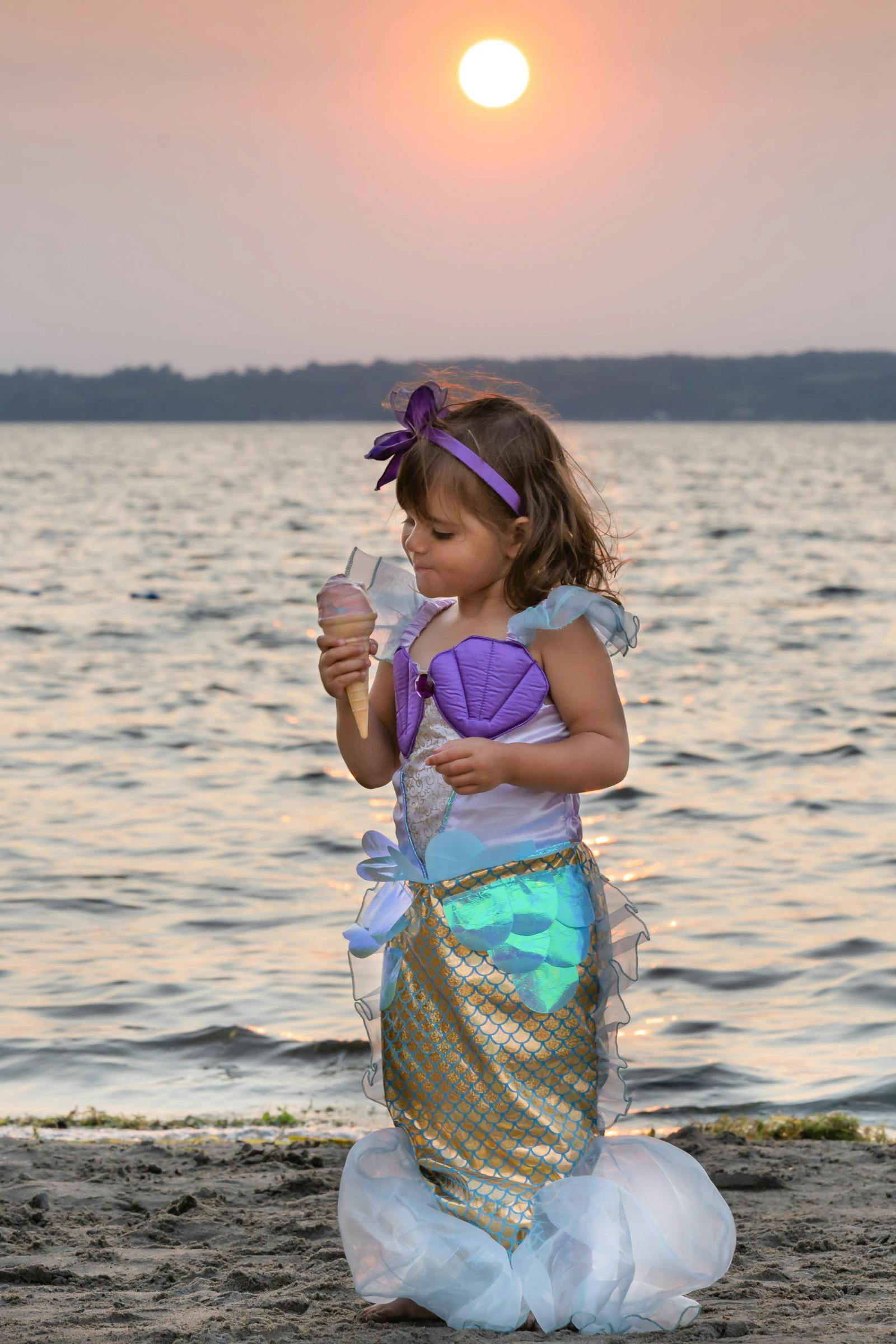 Lilac Mermaid Dress