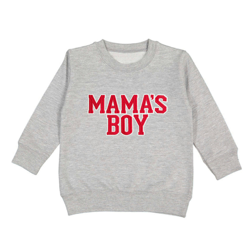 Mama's Boy Varsity Patch Sweatshirt