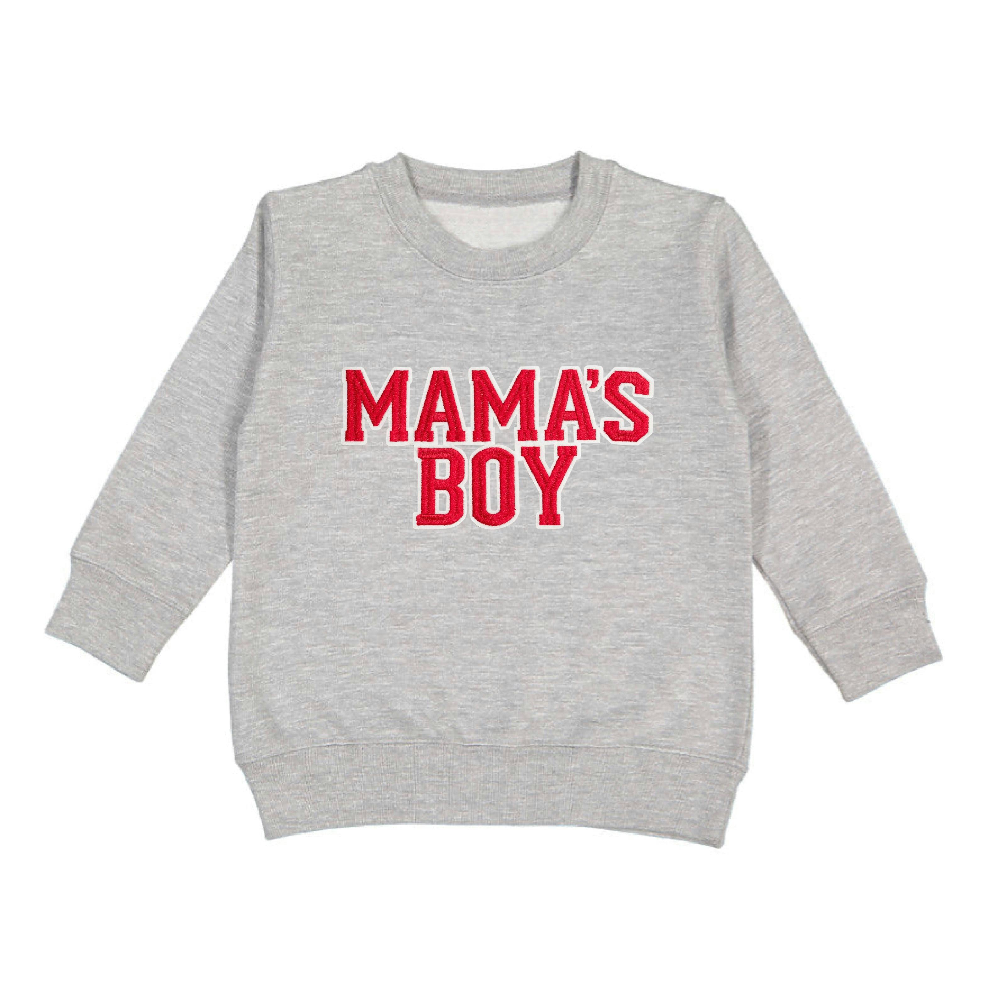 Mama's Boy Varsity Patch Sweatshirt