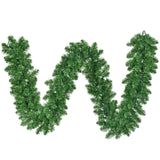 Kurt Adler 9-Foot Prelit Clear Incandescent Vanderbilt Garland
