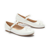 White Selene Mary Jane Shoes