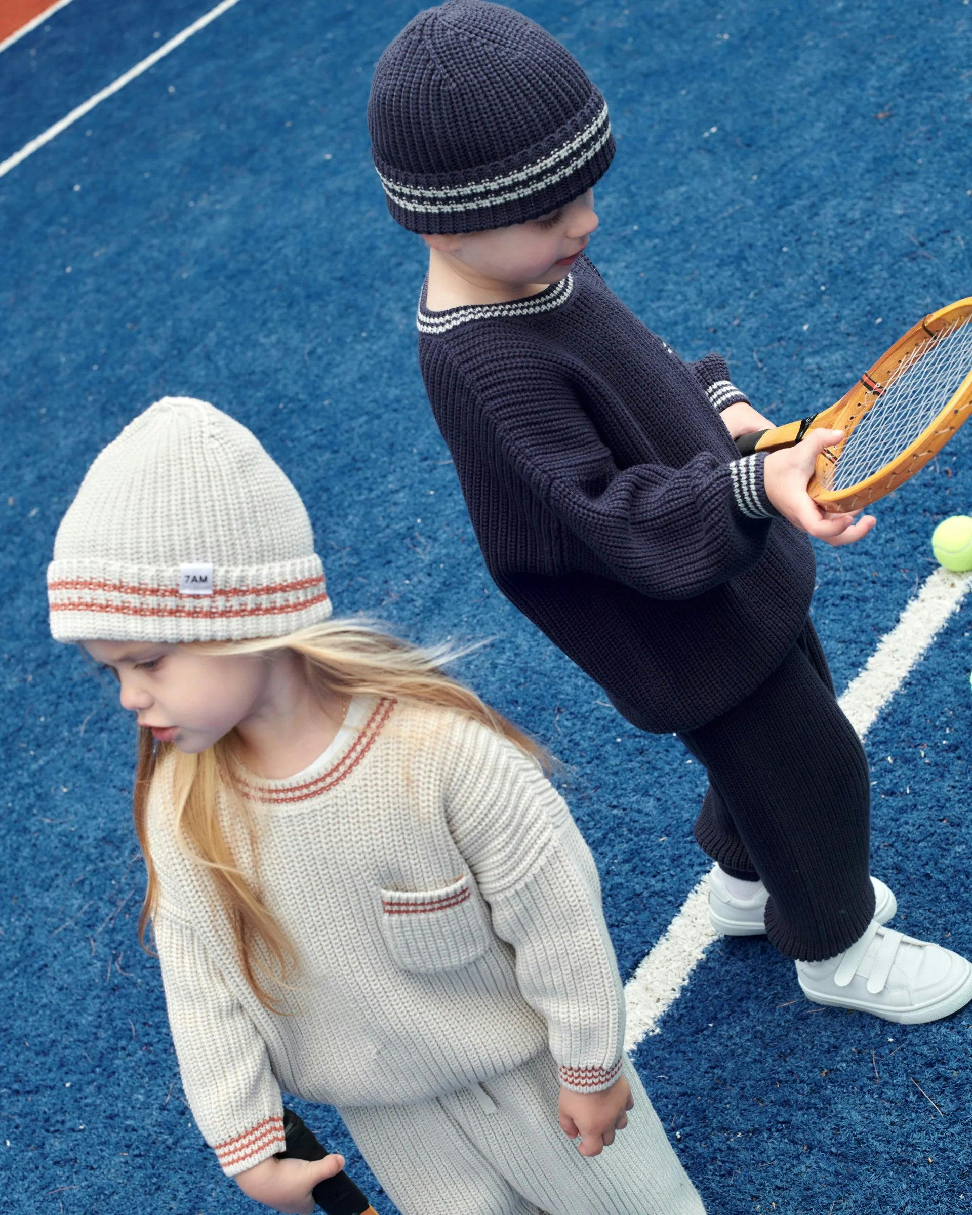 Beanie - Chunky Tennis