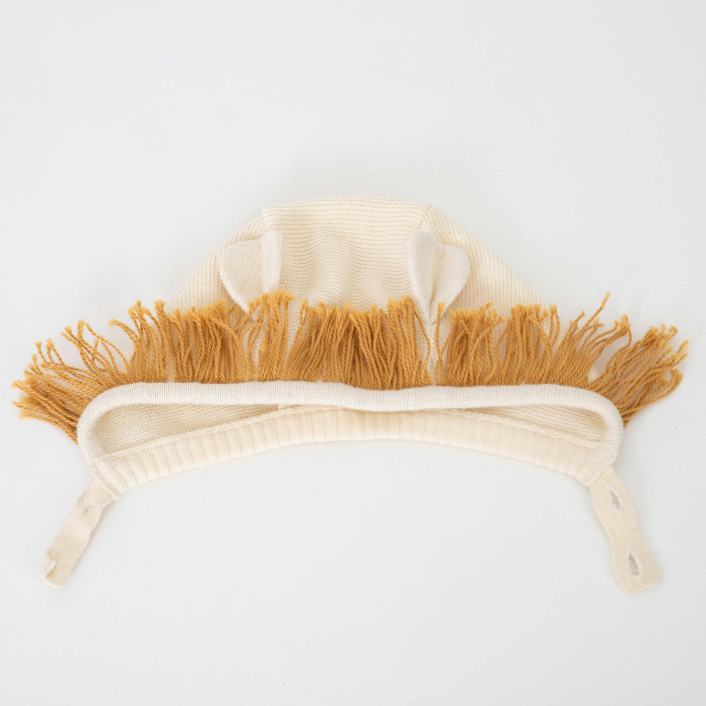 Lion Baby Bonnet
