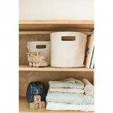 Printed Basket Mini - Pin Dot Pebble